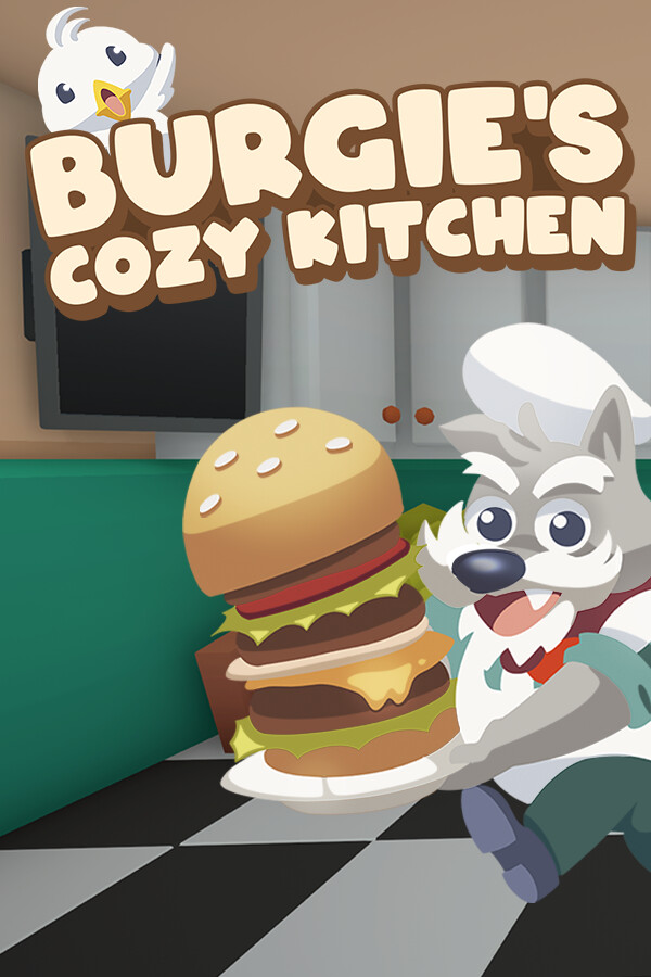 Steam portrait for Burgie's cozy kitchen.