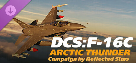 DCS: F-16C Arctic Thunder Campaign by Reflected Simulations cover art