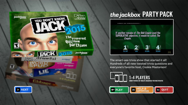 Can i run The Jackbox Party Pack