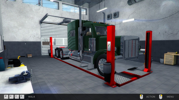 Скриншот из Truck Mechanic Simulator 2015