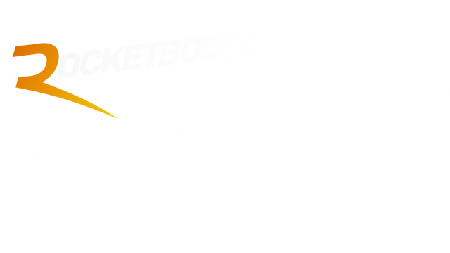 Rocket Boots Mania: Space Train Logo