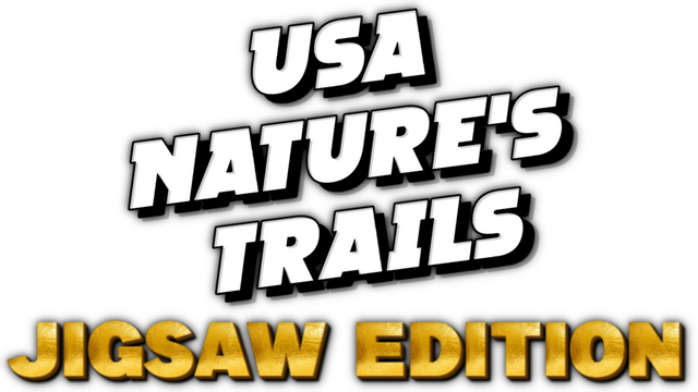 USA Nature's Trails Jigsaw Edition Logo