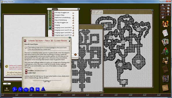 Скриншот из Fantasy Grounds - C&C: A1 Assault on Blacktooth Ridge