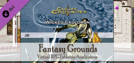 Fantasy Grounds - C&C: A3 The Wicked Cauldron cover art
