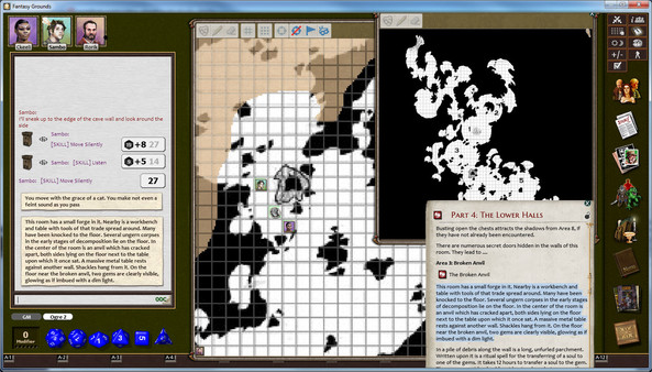 Скриншот из Fantasy Grounds - C&C: A5 The Shattered Horn