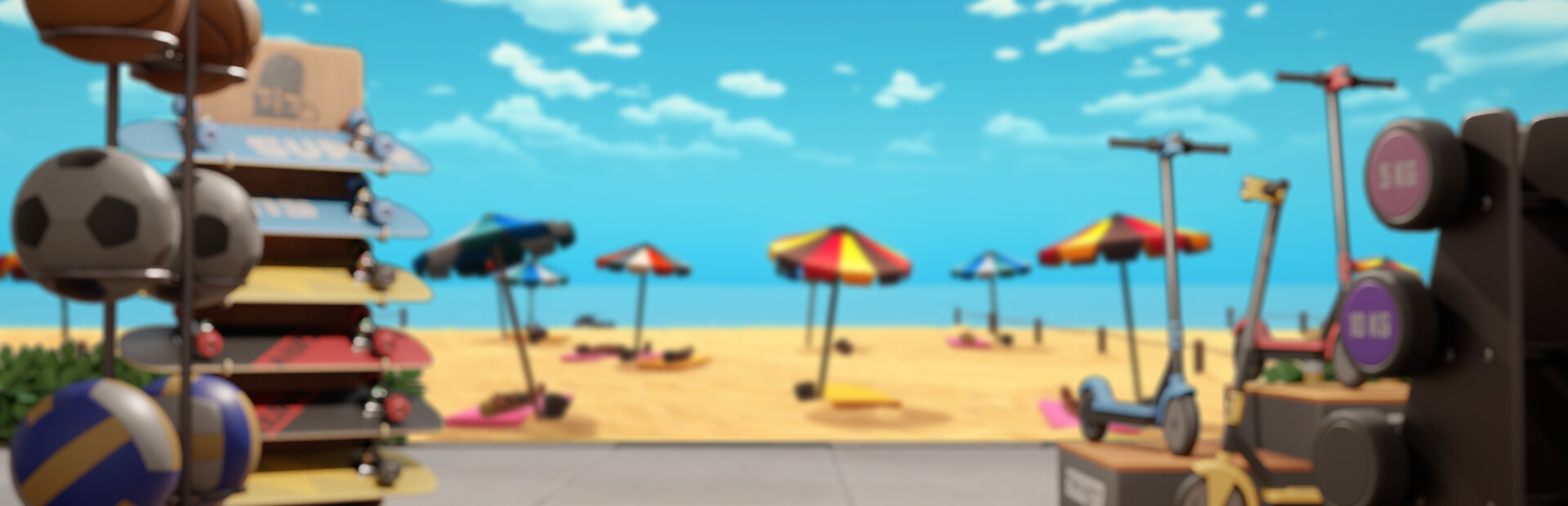 Beach Outlet Simulator