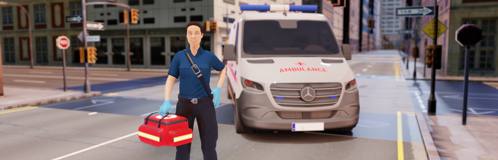 Ambulance Driver Life VR Hero Image