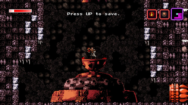 Скриншот из Axiom Verge