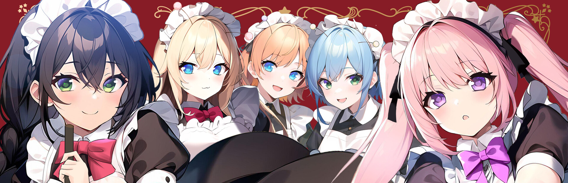 どきどきメイド部 Shirogane Maid Club Hero Image