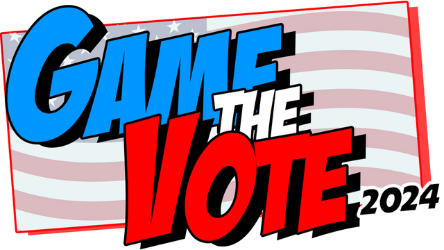 Game the Vote 2024 Red Edition Logo
