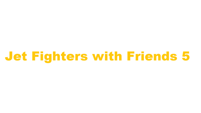 Jet Fighters with Friends 5 Logo