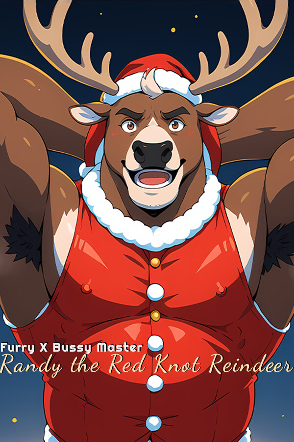 Steam portrait for Furry X Bussy Master: Randy the Red Knot Reindeer.