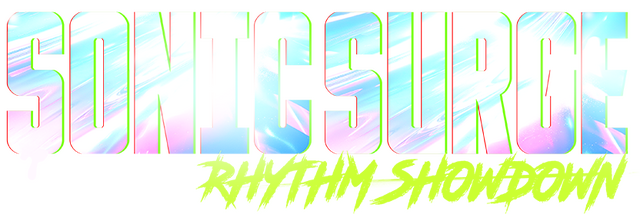 Sonic Surge - Rhythm Showdown Logo