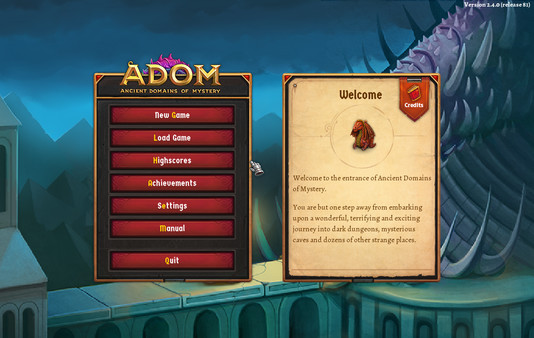 ADOM (Ancient Domains Of Mystery) game for Linux 1