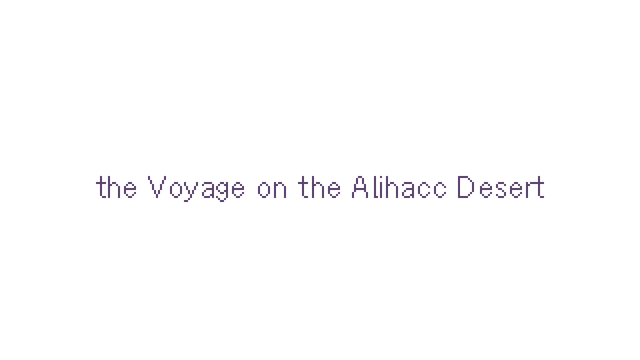 Voyage on the Alihacc Desert Logo