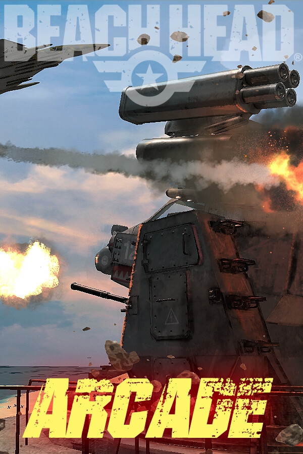 Steam portrait for BeachHead Arcade.