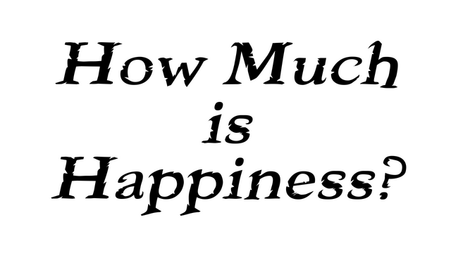 How Much is Happiness? Logo