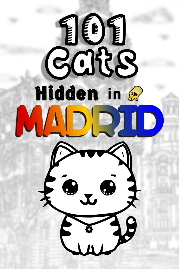 Steam portrait for 101 Cats Hidden in Madrid.