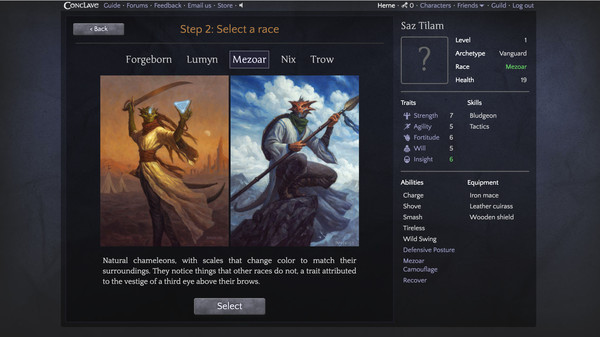 Скриншот из Conclave