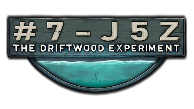 #7-J5Z: The Driftwood Experiment Logo