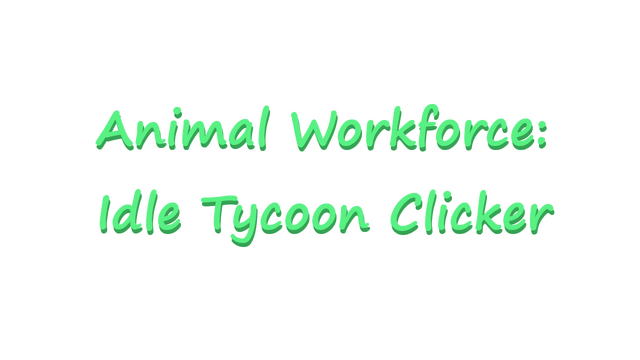 Animal Workforce: Idle Tycoon Clicker Logo