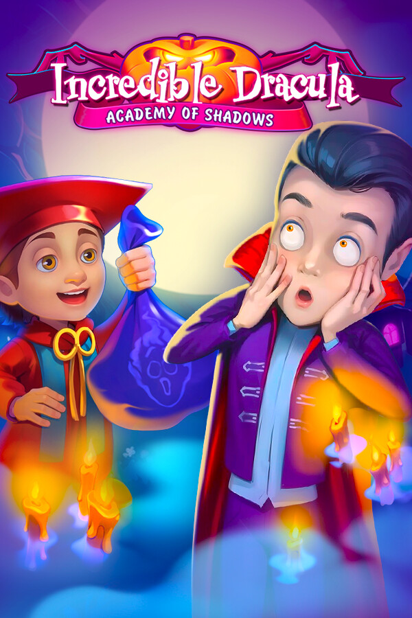 Steam portrait for Incredible Dracula: Academy of Shadows.