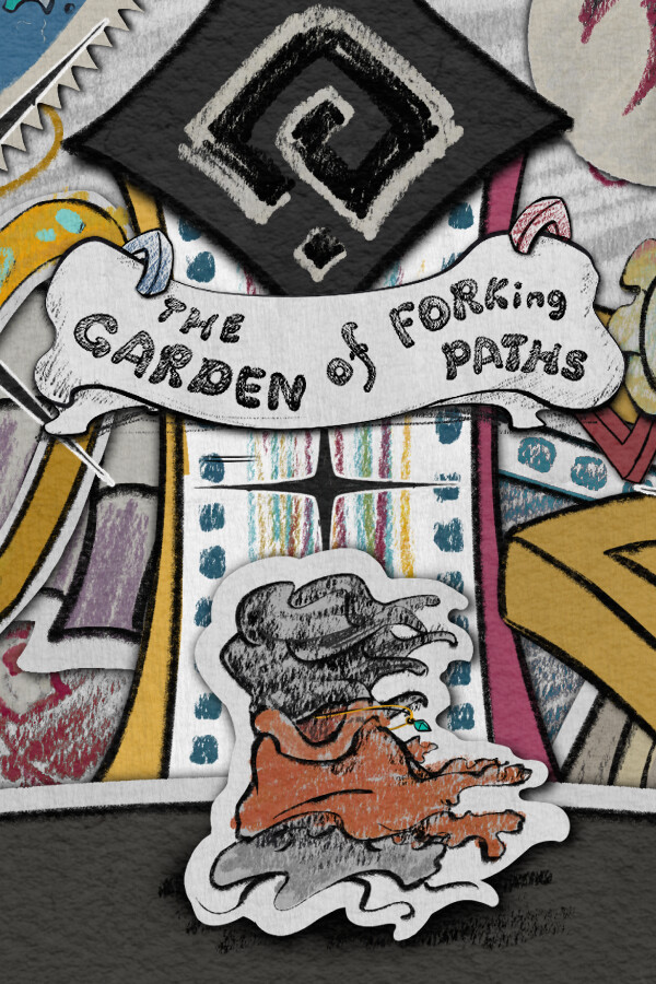 Steam portrait for The Garden of Forking Paths.
