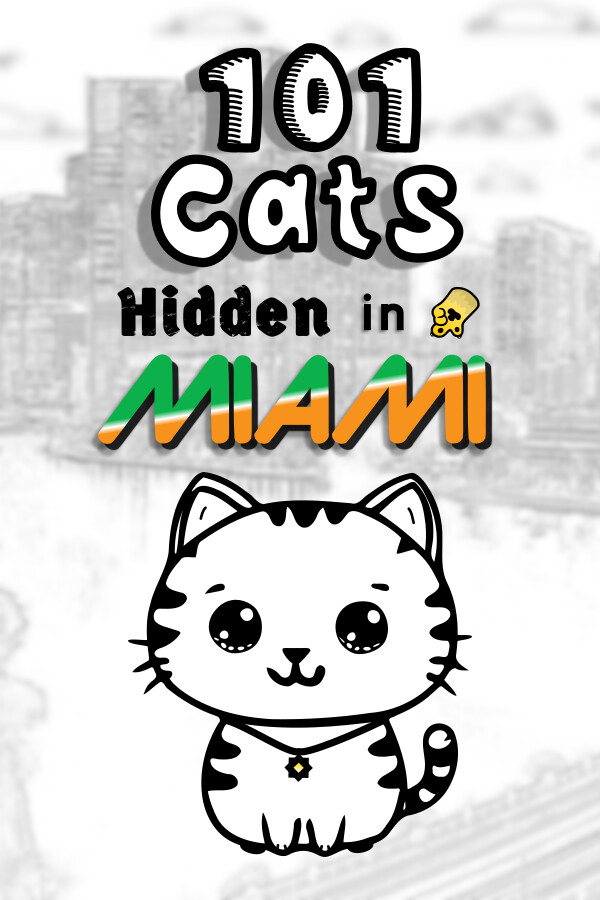 Steam portrait for 101 Cats Hidden in Miami.
