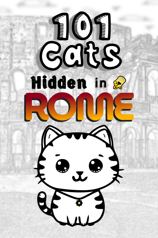 Steam portrait for 101 Cats Hidden in Rome.