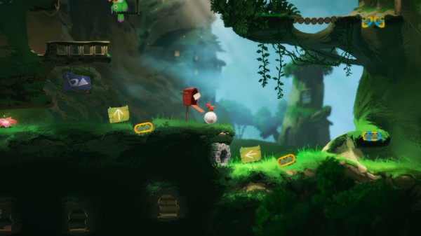 Скриншот из Yoku's Island Express