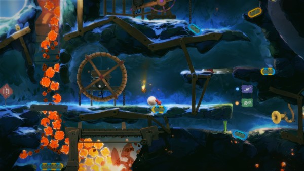 Скриншот из Yoku's Island Express
