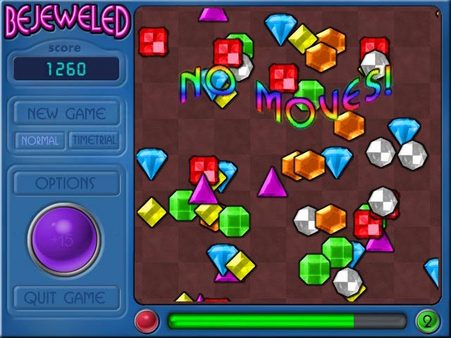 Bejeweled Deluxe game for Linux 1