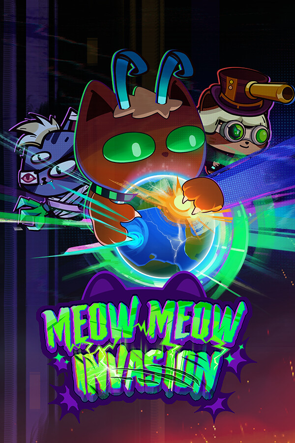 Steam portrait for Meow Meow Invasion.