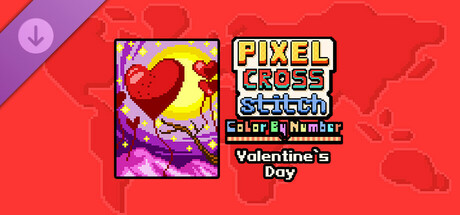 View Pixel Cross Stitch - Valentine's Day Pack on IsThereAnyDeal
