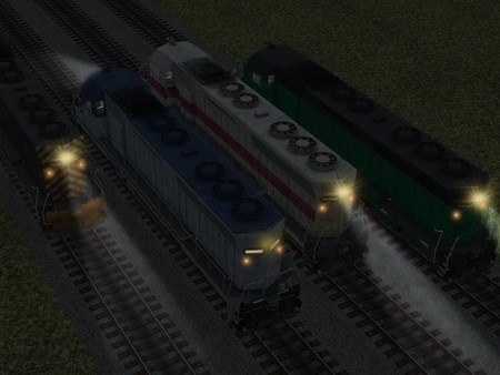 Скриншот из Eisenbahn X - US Diesel Lokomotiven - Set 1