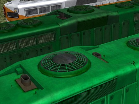 Скриншот из Eisenbahn X - US Diesel Lokomotiven - Set 2
