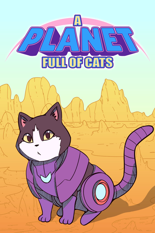 Steam portrait for A Planet Full of Cats.