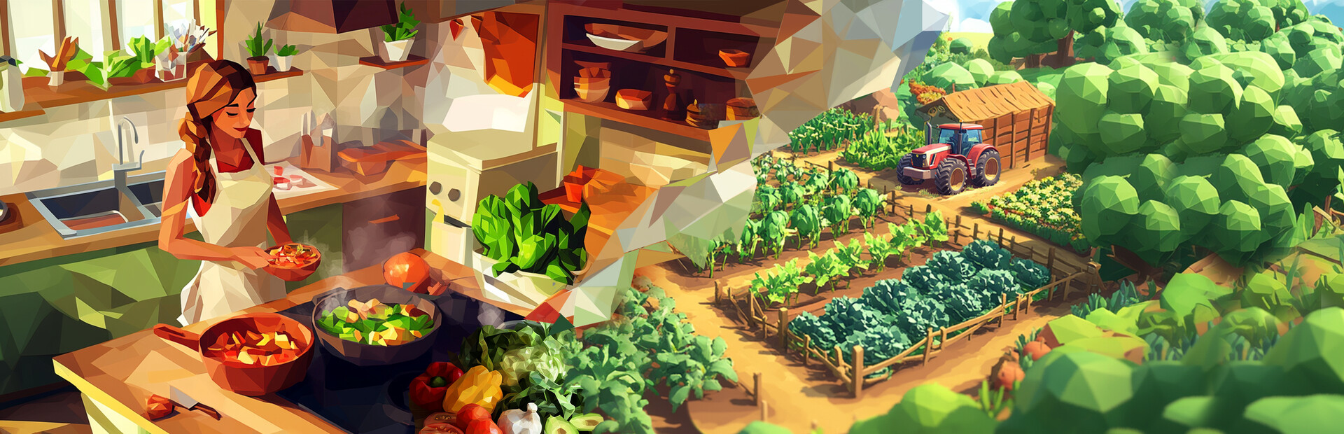 Roots and Recipes: Farm and Restaurant Simulator