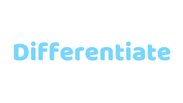 Differentiate Logo