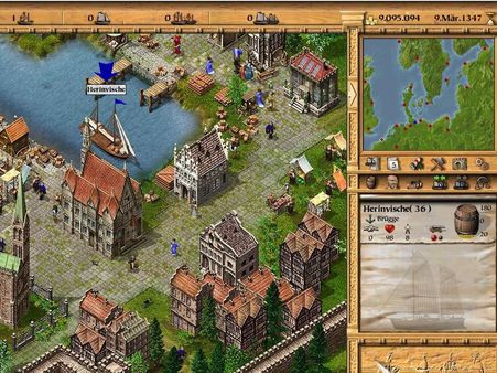 Patrician III game for Linux 1