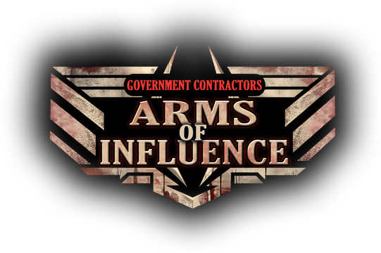 Government Contractors: Arms of Influence Logo