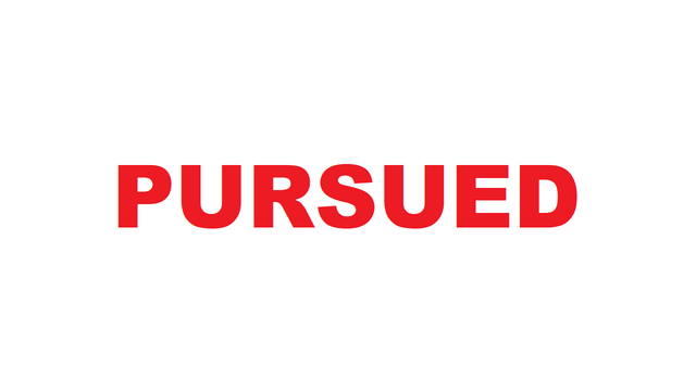PURSUED Logo