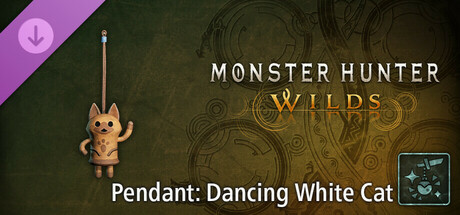 View Monster Hunter Wilds - Pendant: Dancing White Cat on IsThereAnyDeal