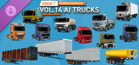 OMSI 2 Add-on Downloadpack Vol. 14 - KI-Lastwagen cover art