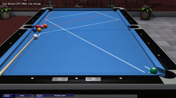 Скриншот из Virtual Pool 4