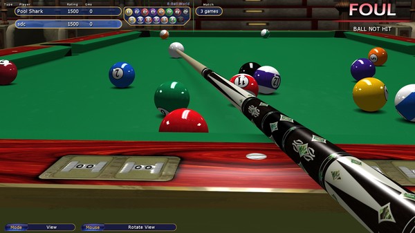 Скриншот из Virtual Pool 4