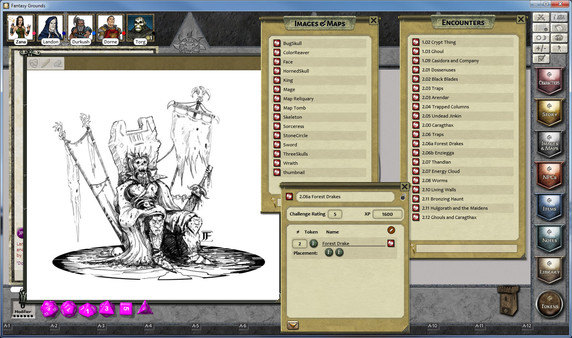 Скриншот из Fantasy Grounds - PFRPG The Tomb of Caragthax