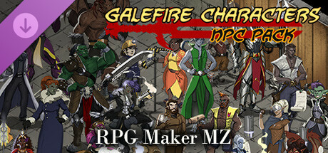 RPG Maker MZ - Galefire Characters - NPC Pack cover art