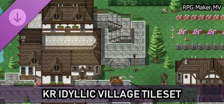 RPG Maker MV - KR Idyllic Village Tileset cover art