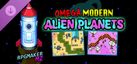 RPG Maker MZ - Omega Modern Alien Planets cover art